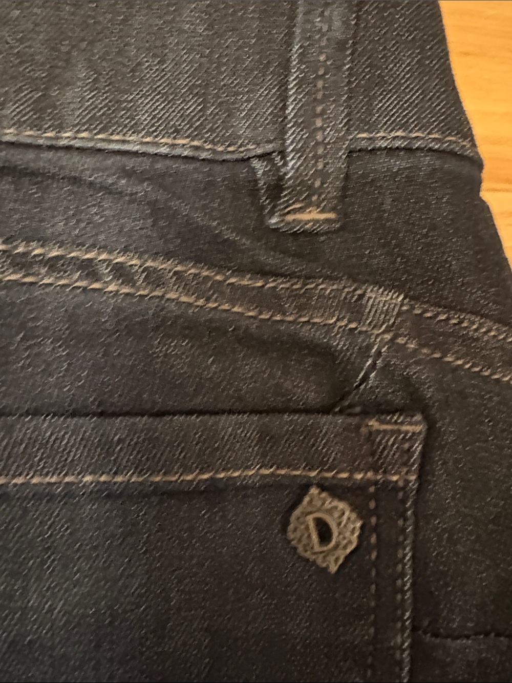 Democracy Absolution Core Essential Dark Blue Booty Lift Jegging (size 12) - Picture 7 of 9